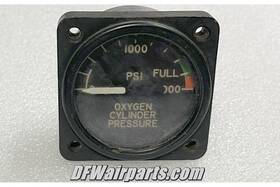 27-83002-1 Swearingen Aircraft Oxygen Cylinder Pressure Indicator