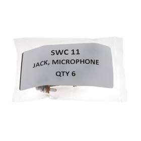 Jj-034 Switchcraft Swc-11 New Aviation Headphone Jack P/n - Set Of 6