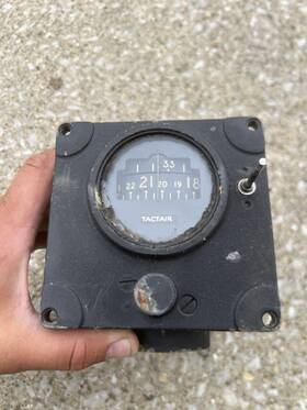 B-1278 Tactair Directional Gyro T-3 Autopilot Untested Part