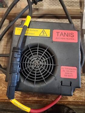 Tu02788 Tanis Airplane Cabin Heater Cessna Cub Heat Continental-lycoming