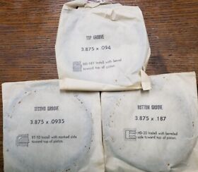 N640157a2 Tcm Piston Rings Complete Set For 6 Cylinder Engine. P