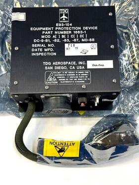 1663-1 Tdg Aerospace Dc Motor Protection Unit P/n