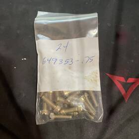 649353-.75 Teledyne 649353 Continental Bolts Lot Of 24