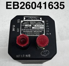 Eb26041635 Teledyne Controls Slz9140 Vertical Speed Indicator - P/n