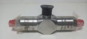 P2911c Teledyne Taber Aax1a Good Used 100u Pressure Transducer Double Ended 0-5psid 28vdc