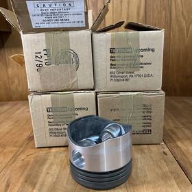 Lw-18725 Texteon Lycoming Pistons Lw18725/p1469 Set Of 4 New Old Stock