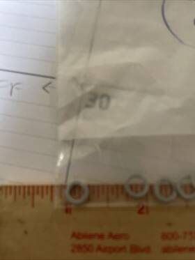 511846-4 Textron Aircraft Washer Lot Of 20