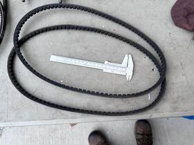 37a19773-382 Textron F3382 Aviation Drive Belt - Lot Of 2