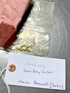 S1019-003 Textron Relay Contact Qty Of 9 Contacts Hawker Beechcraft S1019003