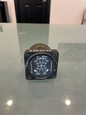 Ea148an-60h The Liquidometer Corp. Elevator/rudder Trim Gauge 24v P/n