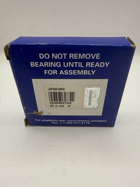 L507945-20629 Timken Tapered Roller Bearing Cup
