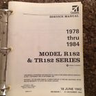 D2053-r1-13 Tr182 Cessna Service Manual For R182 1978-1984