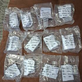 316-12cx-550 Tri-star Electronics Coax Contact Kit Nos Mint Condition Lot Of 12