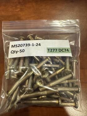 Ms27039-1-24 Tristar Ms270391-24 Quantity-50 New. T277 Dc74