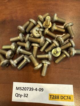 Ms27039-4-09 Tristar Ms27039409 Quantity-32 New. T288 Dc74