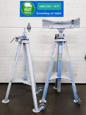 03a5840c0000 Tronair 2 Aircraft Plane Tripod Jack Stand Stands