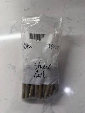 150-5387 Tronair 15o5387 Shear Bolt Aircraft Towbar Gse Tronair/clyde Lot Of 20