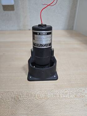 19a514 Trw Globe Vintage Blower Fan Motor Dc 24-29 Volts Untested Made Usa