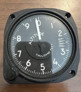 5-300-20 Uma Aviation Aircraft Altimeter 3 1/8 Non -tso