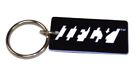 Unbranded Fly Optical Illusion Key Chain