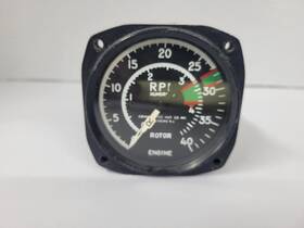 657-29b United Instruments 57-29b Consolidated Twin Dual Tachometer P/n Untested As-is