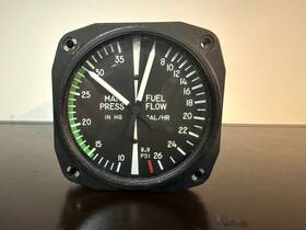 H.151 United Instruments 6333 Manifold Fuel Pressure Indicator Code