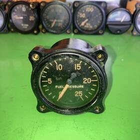 8-15ax United States Gauge Company Aw-1 7/8-15ax 2 Inch Fuel Press Ind Ww2 Warbird Fighter P-38 Lightning A-20 F5