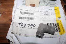4730-00-805-0382 United Technologies 424790 Pn Elbow Tf-33 Engine Kc-135 B-52