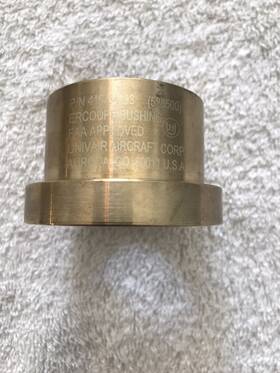 415-34133 Univair Ercoupe 415 Nose Gear Inner Lower Bushing P/n N.s