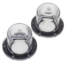 Universal Fs-210c New Fs-4400 Clear Strobe Lens - P/n Set Of 2