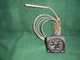 10177-a-b Us Army 1017-a-b Vintage Oil Temp Indicator Reading 10-150 C P/n