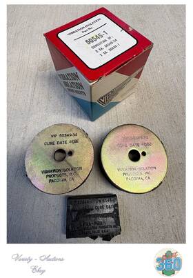 50349-34 Vibration Isolation 50545-1 Engine Mount Shock P/n 2x 1x 50644-1 Nos