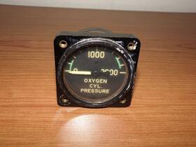 An6011-1b Vintage Military Aircraft Oxygen Cyl Pressure