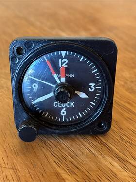 W-33-7510-10et Wakmann 8-day Windup Clock - Core Pn Working