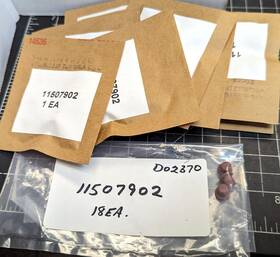 3040-01-204-2045 Wego 11507902 Lot Of 18 Friction Lining Precision B8y1 #31