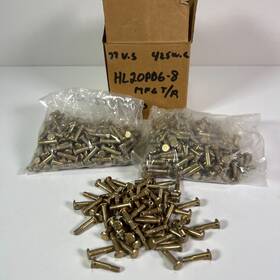 5320-00-869-1486 West Coast Aerospace Inc. Hl20pb6-8 Pin-rivet Threaded Military Surplus Part Lot 500x