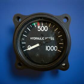 22-112-02-1a Weston Garwin Hydraulic Pressure Indicator Piper Pa