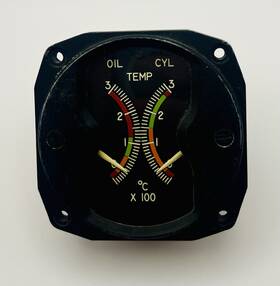 520314 Weston Dual Temp Indicator Thermometer Thermocouple