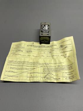 169ae-910-44l Weston Instruments Inc Fuel Pressure Indicator Gauge With 8130 P/n