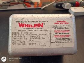 01-0770329-01 Whelen Hts-cf Power Supply Volts 28