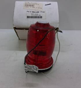 70509-03 Whelen Red Beacon 28v. #70509-03 N.o.s Original Packageing