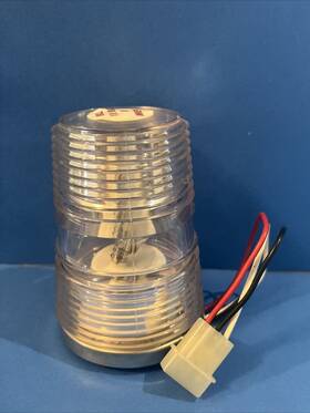 A-469 Whelen Untested Faapma Clear Lens Flasher Beacon Aircraft Airplane