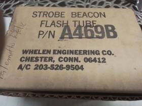 01-0770044-02 Whelen A469b Alt Strobe Flash Tube Assembly