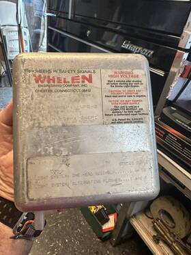 01-0266021-21c Whelen Engineering Company Strobe Power Supply Model