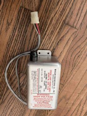 T1-28 Whelen Strobe Light Power Supply Model A490