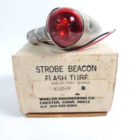 W1285-pg Whelen Blue Strobe Beacon Flash Tube