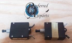 454-660 Wood Electric Lot Of 2 Used Piper Aircraft Circuit Breakers P/n