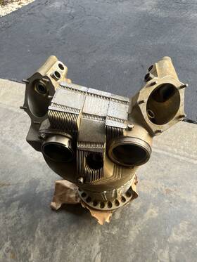 R-2600-13 Wright 131226 Engine Cylinder Housing Assembly Used From Military Aircraft