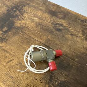 15328 Wright Components Aircraft Solenoid Shutoff Valve Air With 8130 Overhauled