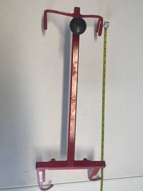 1511500-508 York Used Aircraft Gust Lock Fits Cessna 150 And 172 Helio Courier 295/395